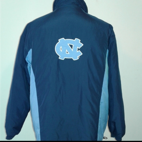 Vintage Nike Team Jordan NCAA UNC North Carolina Tar Heels reversible Jacket L - Picture 5 of 8